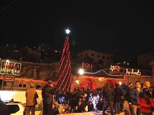 In previous years, Christian enclaves in Jordan have celebrated by lighting Christmas trees and decorating homes and churches. (File photo)