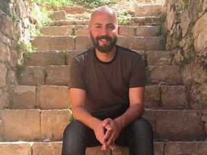 Shamekh Bluwi, a Jordan-based designer, gained recognition after sharing his cut-out fashion sketches online. (Instagram)