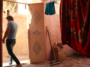 After fleeing to Syria with his family, Omar attempted to return to Iraq alone. /Jason Ruffin