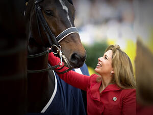 Princess Haya began horse riding internationally when she was 13. (Facebook)
