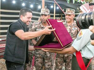 HRH Crown Prince Hussein celebrates his 24th birthday. (Royal Court)