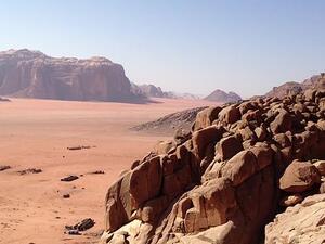Wadi Rum, movie star. (Wikimedia Commons)