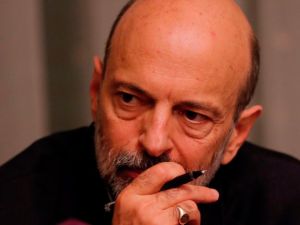 Jordanian Prime Minister Omar al-Razzaz meets with member of Union leaders in Amman. (AFP/ File Photo)