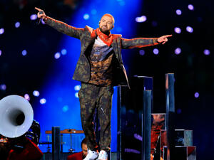 Man of the charts: Justin Timberlake's 5th studio album Man of the Woods has earned the #1 spot on Billboard's Top 200 list (Source: CHRISTOPHER POLK / GETTY IMAGES NORTH AMERICA / AFP)