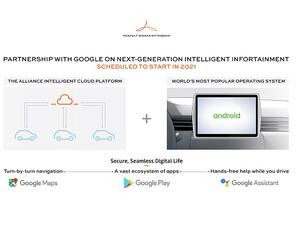 Renault-Nissan-Mitsubishi and Google Next-Generation Infotainment