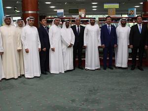 تطرق الوفد الزائر إلى دعوة هيئة دبي للثقافة والفنون للمشاركة في معرض "إكسبو أستانا 2017" الذي ستقام فعالياته في الجمهورية الكازاخستانية.