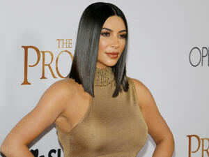 Kim Kardashian West has already made £23,000 in two months from the shares husband Kanye West gifted her for Christmas (Source: Tinseltown - Shutterstock)
