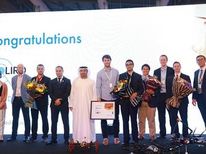 Krypto labs DISC 2018 Finalists with Dr Saleh Al Hashimi - MD of Krypto Labs