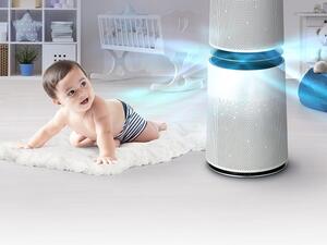 يمتاز جهاز تنقية الهواء «إل جي بيوركير» بوضع خاص للعناية بالأطفال «بيبي كير»، فهو يكفل أن يستنشق الرضع والأطفال الصغار الهواء النظيف الخالي من الجسيمات الملوثة ضمن المنزل.