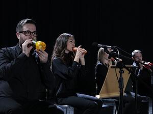 The musicians of the London Vegetable Orchestra (LVO) learned firsthand that not all refrigerators are created equal.