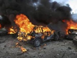 انفجار ضخم يهز مبنى فرع وزارة الخارجية الليبية في مدينة بنغازي