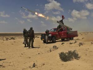 مقاتلون ليبيون