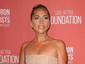 Gaga recently got engaged to talent agent Christian Carino (Source: Tinseltown - Shutterstock)