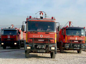 Lebanese Civil Defense. (Facebook) Lebanese Civil Defense. (Facebook)