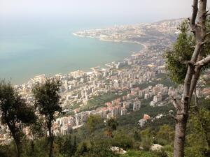 Overlooking the Jounieh bay. (Facebook/ Issa Dababneh)