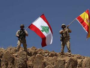 Salute to the victims of Barcelona by Lebanon's Armed Forces (LAF)
