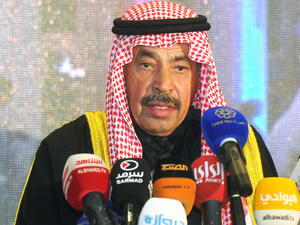 الشاعر الكويتي عبد العزيز سعود البابطين (المصدر: كونا)