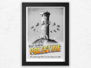The recent poster of Banksy. (Instagram)