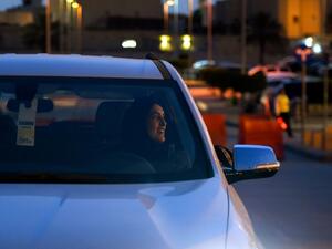 Ten Saudi women received their driving licenses for the first time preparing for June 24, when the ban lifting will start taking effect. (AFP/File Photo)
