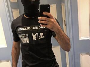 The photo posted by Mo Salah on his Instagram before it sparked controversy among his fans.