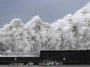 Series amount of energy in that wave in Japan (Twitter)