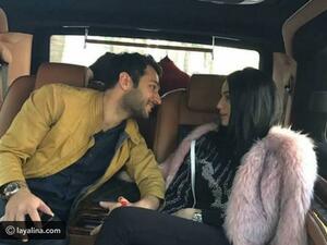مراد يلدريم وخطيبته المغربية