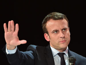 الرئيس الفرنسي إيمانويل ماكرون