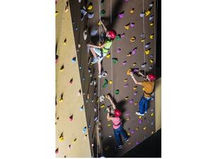  join our Sky Trail Climbing Wall attraction that is hanged along the ceiling of the City Centre Mirdif (a heart-racing 13 meters off the ground!) for an adrenaline rush.
