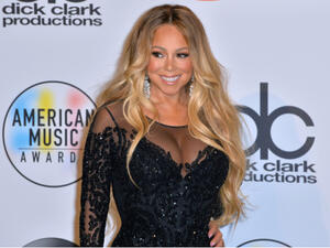 Mariah admitted she's amazed that fans managed to get her 2001 soundtrack album 'Glitter' back to number one in the iTunes chart thanks to their #JusticeFor Glitter campaign. (Source: Featureflash Photo Agency - Shutterstock)