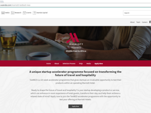 كانت فنادق ماريوت قد أطلقت هذا البرنامج الفريد من نوعه لأول مرة في أوروبا عام 2016