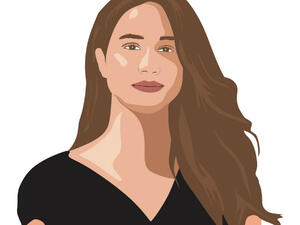 The 36-year-old actress is set to marry her fiancé and British royal Prince Harry in just over one month's time on May 19 (Source: ngupakarti - Shutterstock)