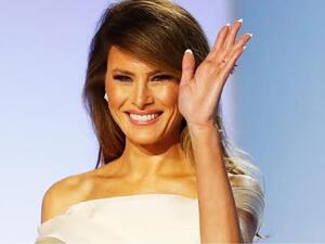 ميلانيا ترامب زوجة دونالد ترامب رئيس الولايات المتحدة الأمريكية و