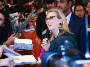 The 68-year-old actress - who worked with Weinstein on 'The Iron Lady' - did publicly say the producer had been "respectful" towards her, but she also condemned the "disgraceful" behaviour he was accused of.(Source: Polifoto - Shutterstock)