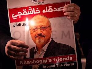Khashoggi was last seen entering the Saudi consulate on October 2 to obtain paperwork for marriage procedures (AFP Photo/Yasin AKGUL)