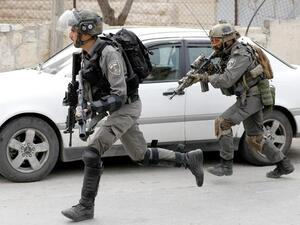 Israeli army raids West Bank Palestinian camp. (AFP)