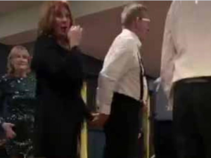 Photographs of the event, published on political blog Guido Fawkes, may raise questions over a potential conflict of interest. (Guido Fawkes)