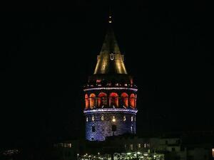 Istanbul Marks World Cancer Day. (Twitter)