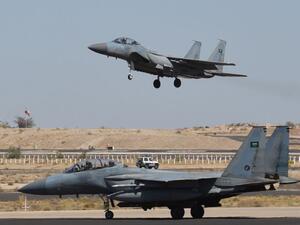 Saudi Arabia has deployed US-manufactured F-15 fighter jets in large numbers for its sometimes controversial bombing campaign in neighbouring Yemen (AFP /  File)
