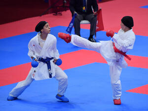 Women's category karate of the 2018 Asian Games Jakarta. (Shutterstock/ File Photo)