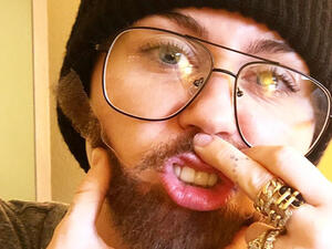 Season 11 of RuPaul's Drag Race premieres Thursday (Source:  Mileycyrus / Instagram ) 