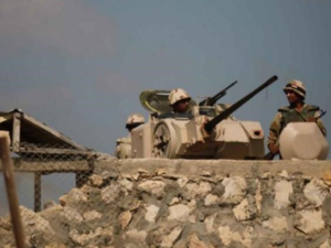 A military checkpoint in North Sinai. (AFP/File)
