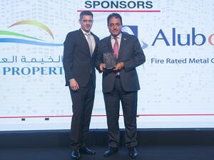 موفق القداح خلال الحفل.