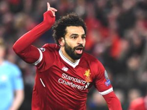Mohamed Salah, Egyptian seasonal top scorer at 41 goals for his Liverpool Football Club. (AFP/File Photo)	