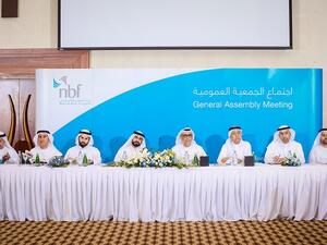 NBF Board members at the AGM.