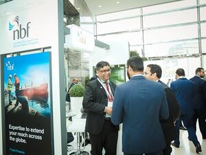 NBF team at the GTR Mena Trade & Export Finance Week 2018.