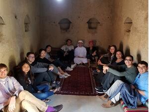 NYUAD students during J-Term