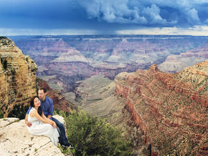 يبقى السفر إحدى الطرق المناسبة لعلاقة زوجية مليئة بالحب وخصوصاً في أمريكا