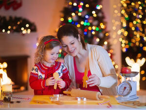 كوكيز الكريسماس للأطفال

