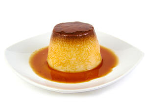 كريم كراميل من أصناف الحلويات الخفيفة على المعدة