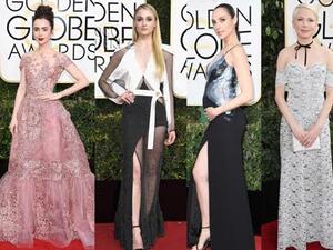 أجمل فساتين من مهرجان حفل توزيع جوائز الغولدن غلوب 2017